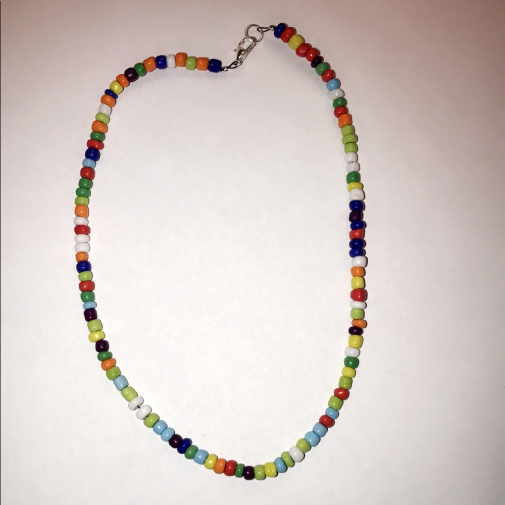 Colorful beaded choker!! Buy two for $14!